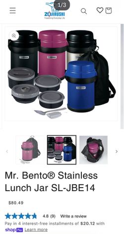 Zojirushi Stainless Bento Jar
