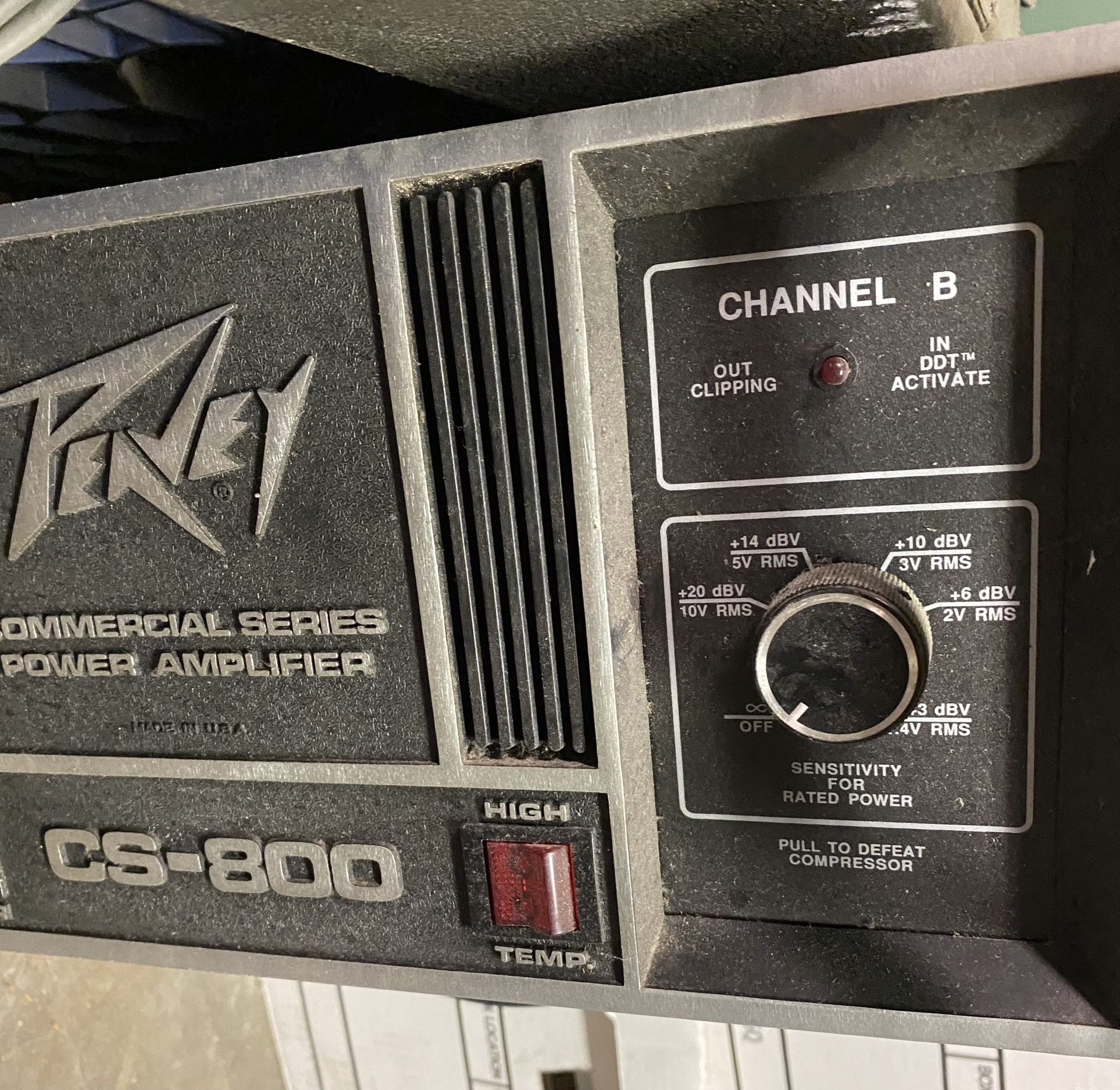 Peavy CS 800. Stage AMP 