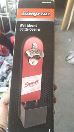 SNAP-ON WALL MOUNT BOTTLE OPENER