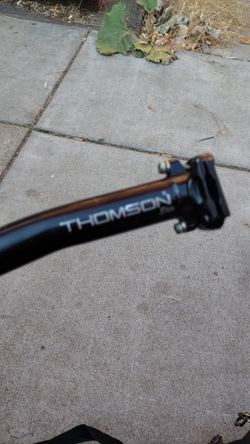 Dropbars(bontrager)- new seatpost(Thomson)