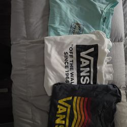 3 Vans T-shirts  Mens Size Large