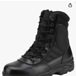 NORTIV 8 Military Black Boots Size 11 Like New Tactical Work Hiking