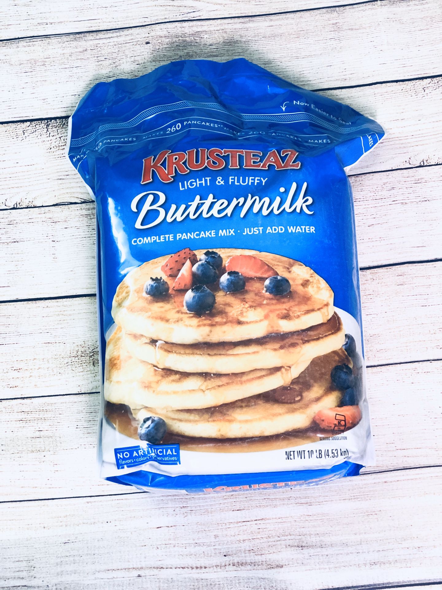 Krusteaz Buttermilk Pancake Batter 10lbs Family Size Bag