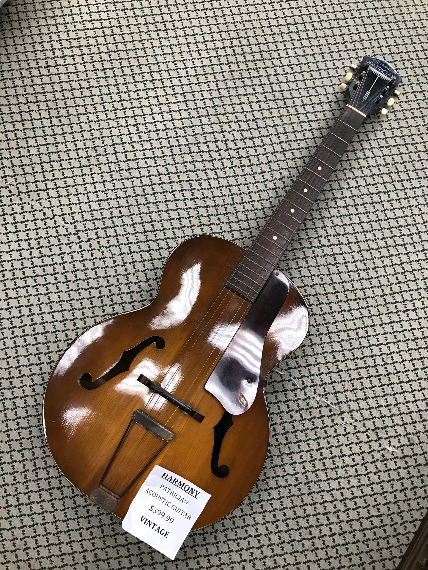 Vintage Harmony Patrician Acoustic Guitar