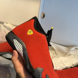 Jordan 14 Ferrari Size 8 DS 