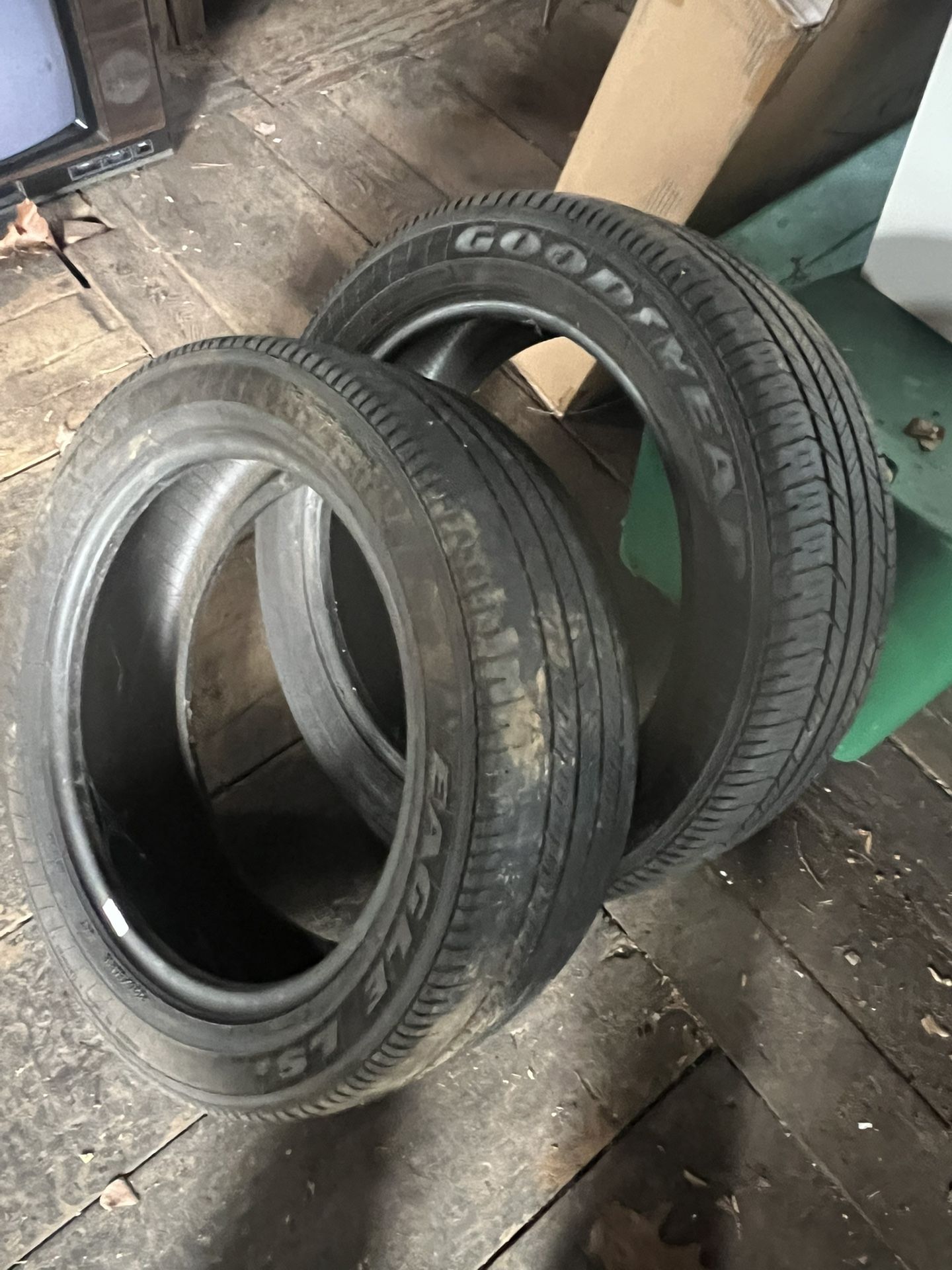 Pair Of Goodyear Eagle Tires P255/50r18s