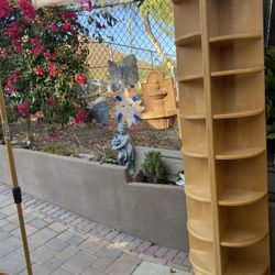  88 Inches Tall Two Corners Book Shelves 