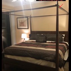 King Sized Canopy Bed