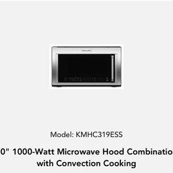 Still New In Plastic Stainless Steel Kitchenaid Microwave