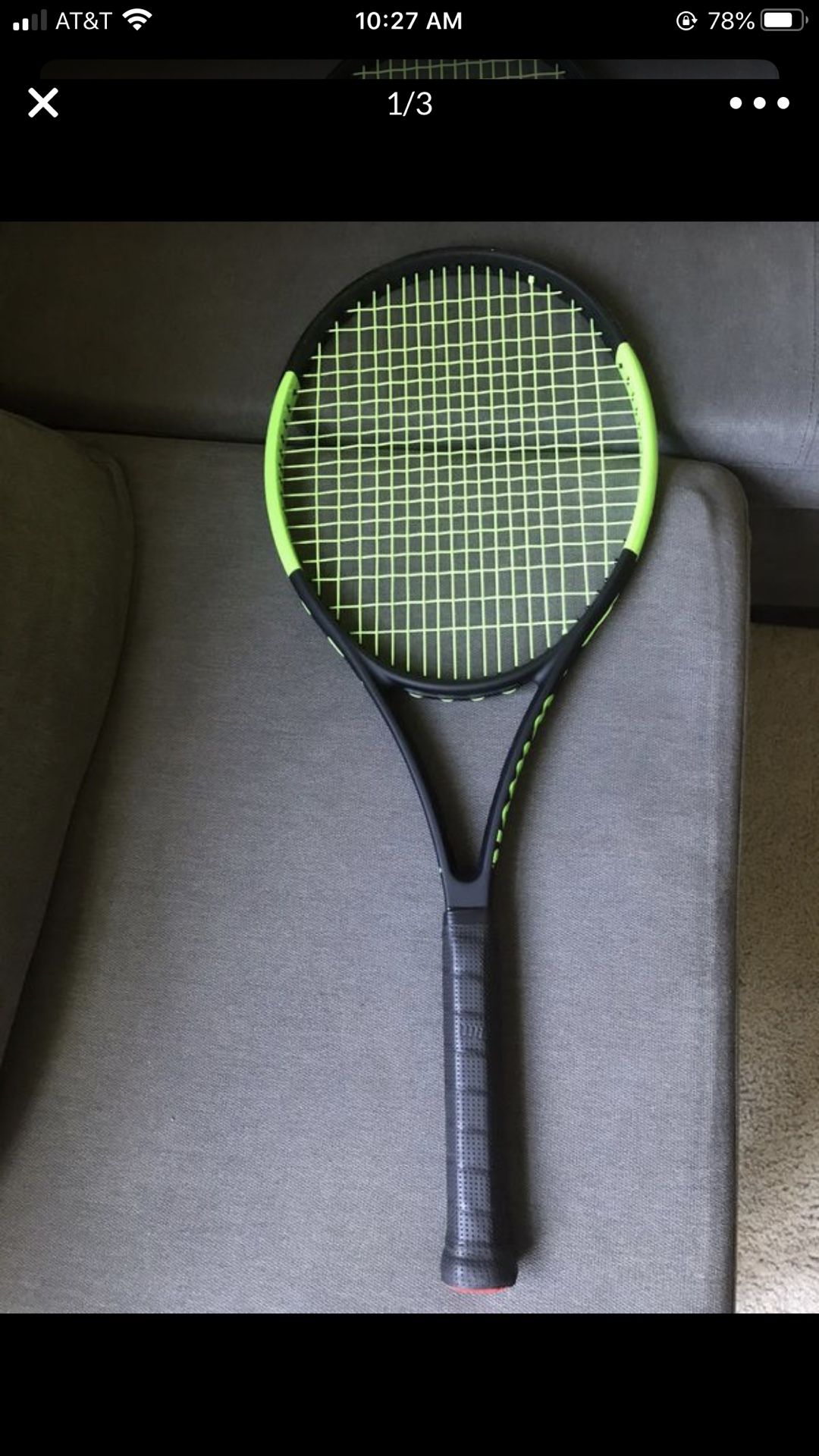 Wilson blade 104 sw cc tennis racket