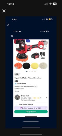 Dual Sander New In Box