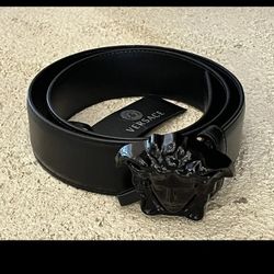 Authentic Versace Belt 32-36 Black