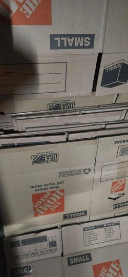 Medium And Small Moving Boxes