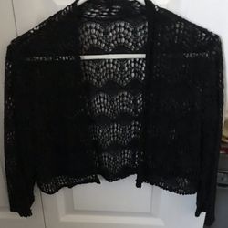 Crop Style Coverup Jacket