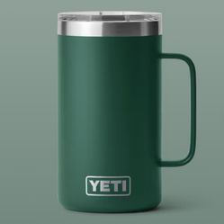 YETI BLACK FOREST GREEN 24oz MUG 