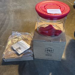 Princess House Red Container 