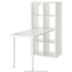 IKEA Kallax Desk Combination White
