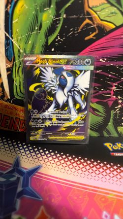 Mega Absol EX 161/132 Mega Evolution Full Art Holo Pokemon Card 
