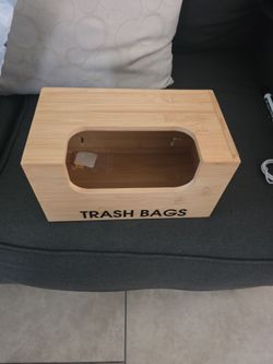 Trash bag organizer holder