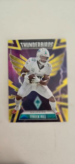 2025 Panini Phoenix Thunderbirds Tyreek Hill insert numbered 59/99.