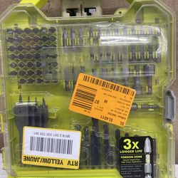 RYOBI Drill and Impact Drive Kit (95- Piece)