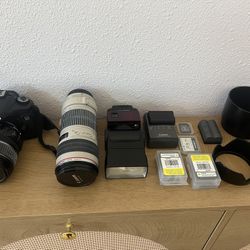 Canon EOS 40D Camera Plus Zoom Lens And More
