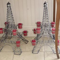 Eiffel Towers Decorative Pieces Sold All Together 
