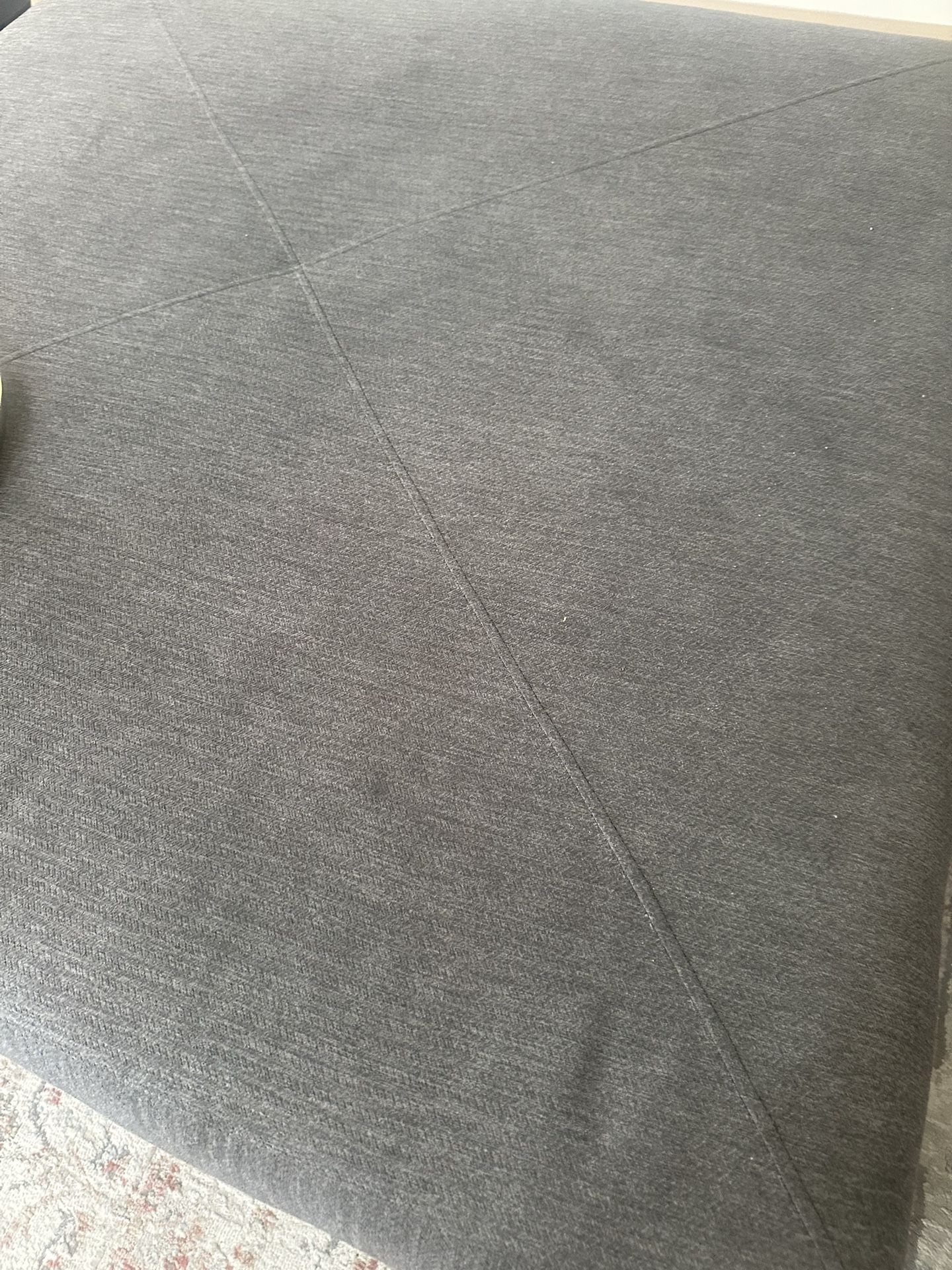 Grey Ottoman