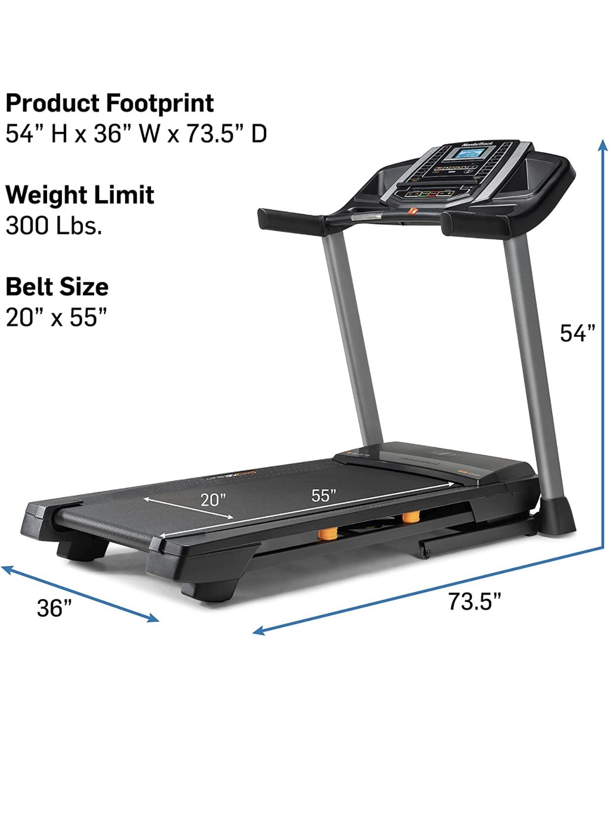 NordicTrack T Series 6.5 Si Treadmill