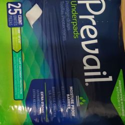 9 Packs Of 25 Large Chux Pads 