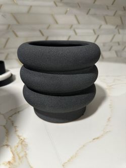 Black Planter Vase
