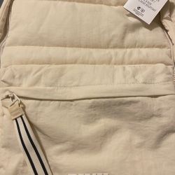 Quilted Puffer Backpack 