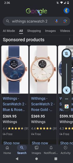Withings scan watch 2