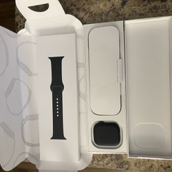 Apple Watch 11  Open The Box For Pictures 46 Mm Jet Black Apple Warenty As Well 