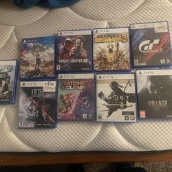 Multiple PS5 Games For Sale