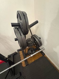 Barbell complete set and stepper