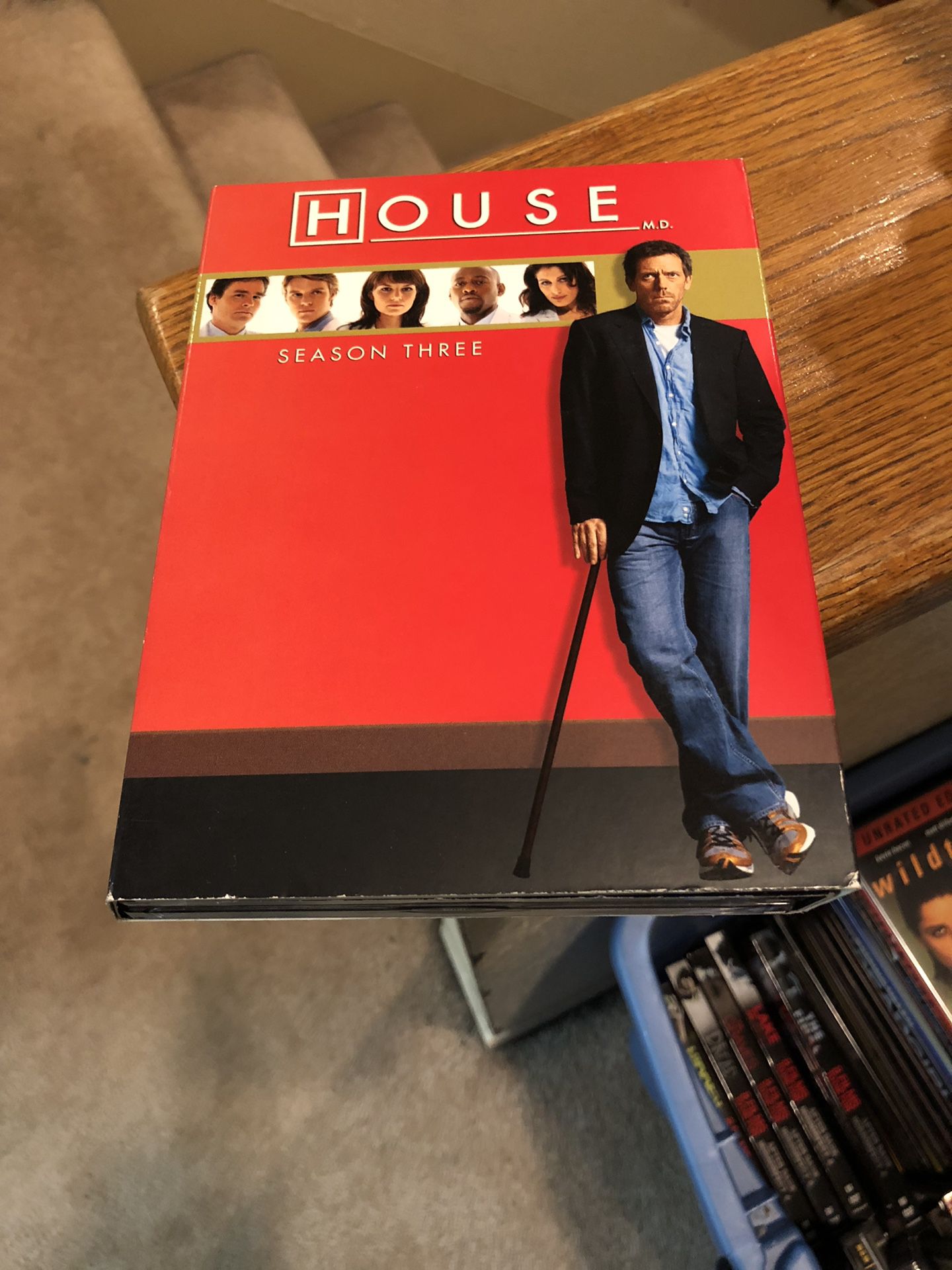 House M.D. Season 3 DVD Box Set S3 Tv Series three 3