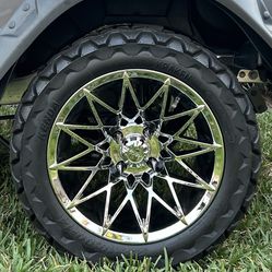 Golf Cart 14inch Rims And Tires