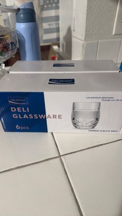 Delisoga Deli Glassware Set of 6