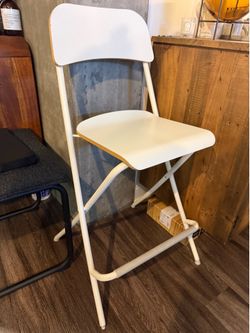 Ikea franklin folable bar stool chair