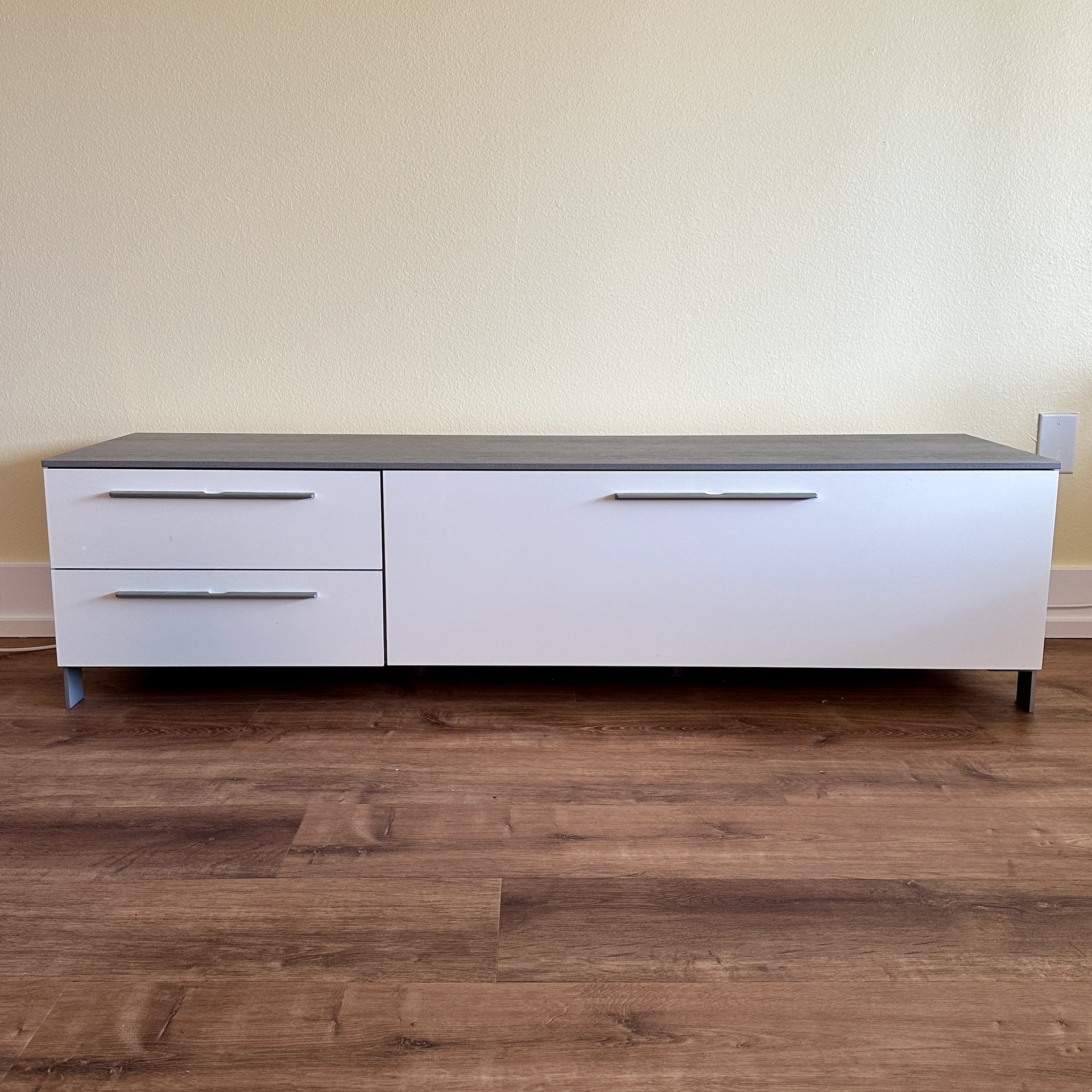 Modern TV Stand - Dania Danne 65” w/ Custom Exhaust Fan