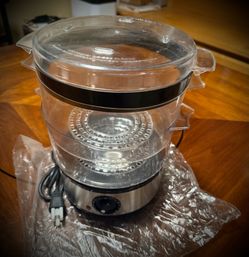 Cooks Essentials 2 Tier Electric Food Steamer