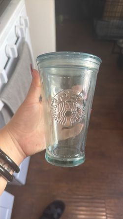 Starbucks glass cup