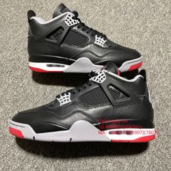 Air Jordan 4 Retro   Bred Reimagined
