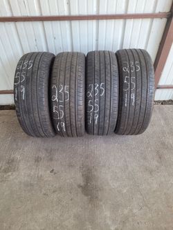 235 55 19 continental used set
