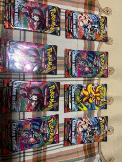 Pokémon TCG Chaos Rising Mega Evolution Booster Packs x8