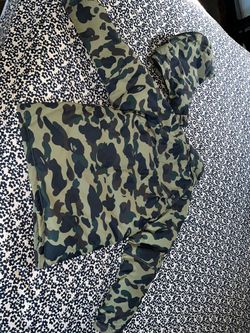 BAPE 1st Camo snowboard down jacket Jr kids