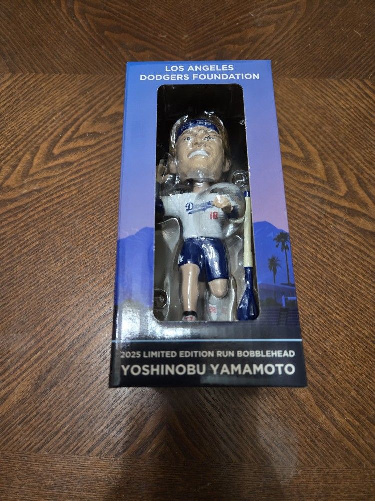 Limited Edition Yoshinobu Yamamoto Bobblehead
