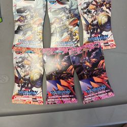 Digimon Card Game 6 Packs