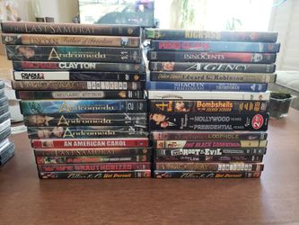 30 Dvd Lot Some Are Unopened. Mixed Genre